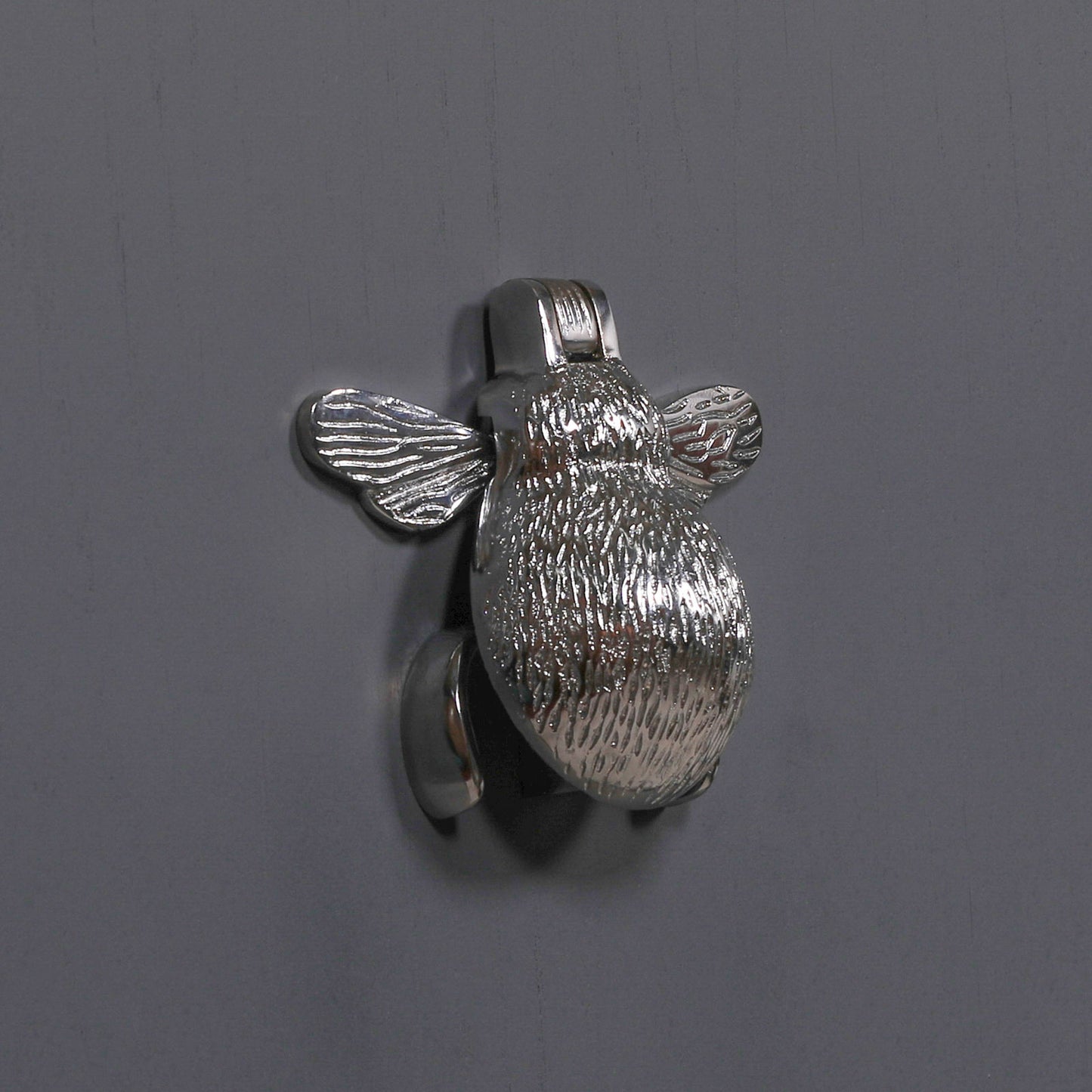 Chrome Bee Door Knocker