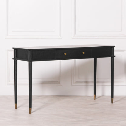 Black Painted Console Table