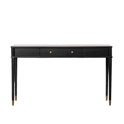 Black Painted Console Table