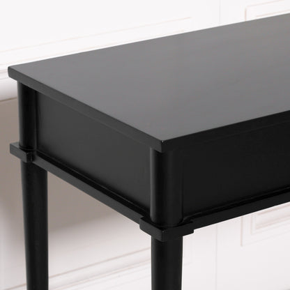 Black Painted Console Table