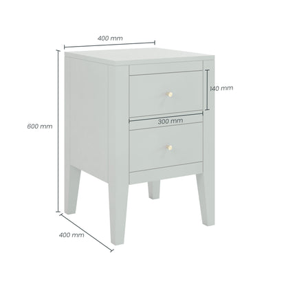 Nell Bedside Pigeon Grey