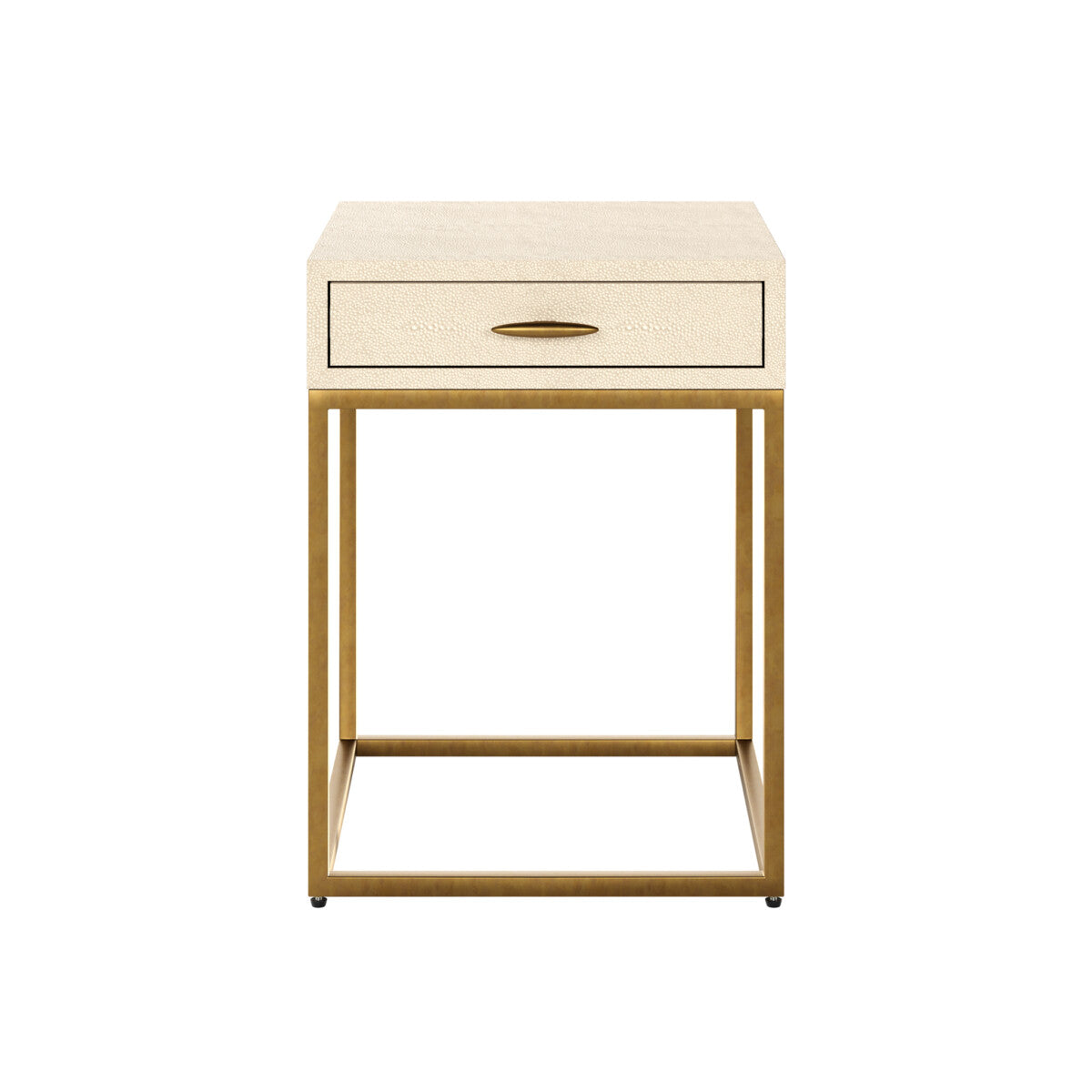 Raphia Bedside Ivory Shagreen