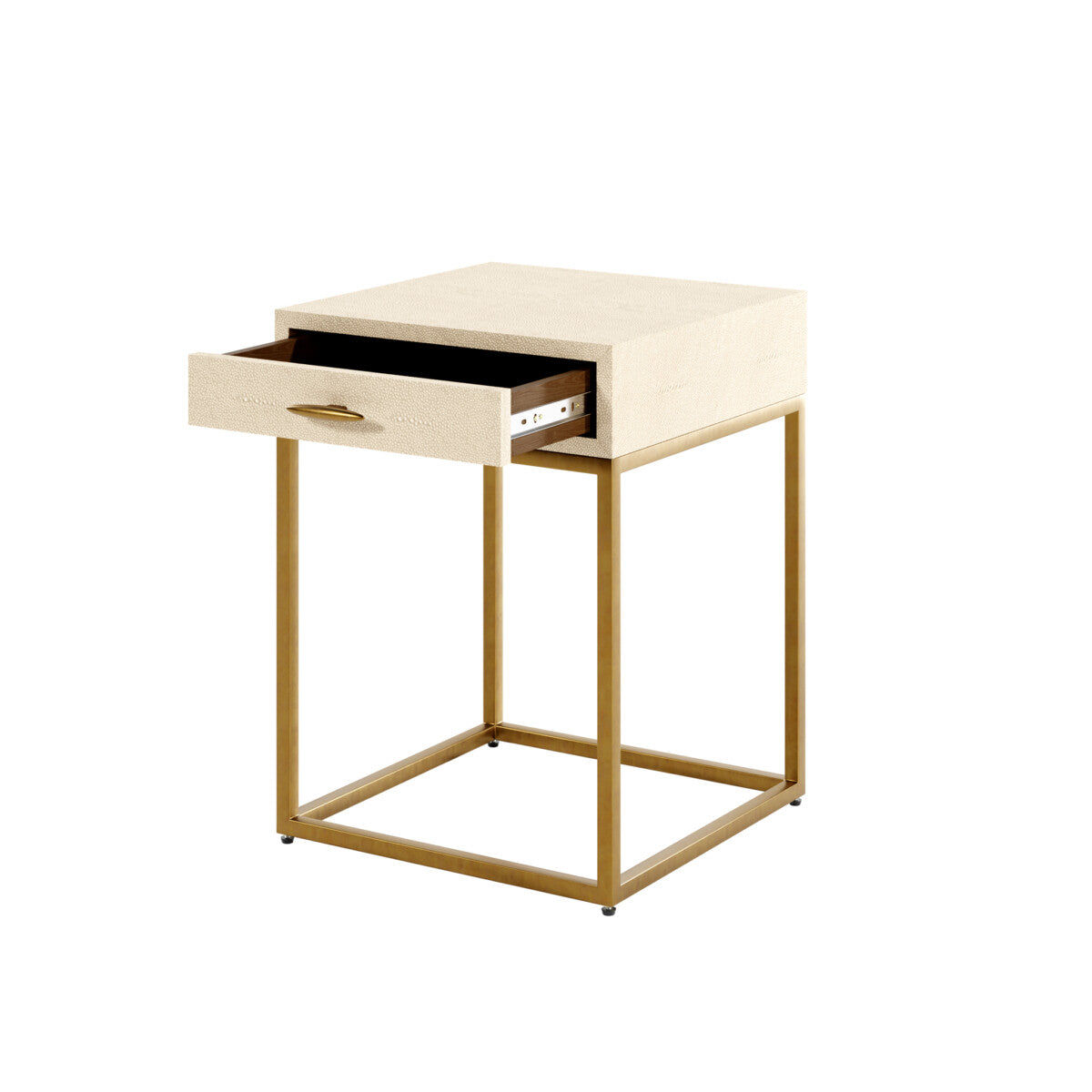 Raphia Bedside Ivory Shagreen