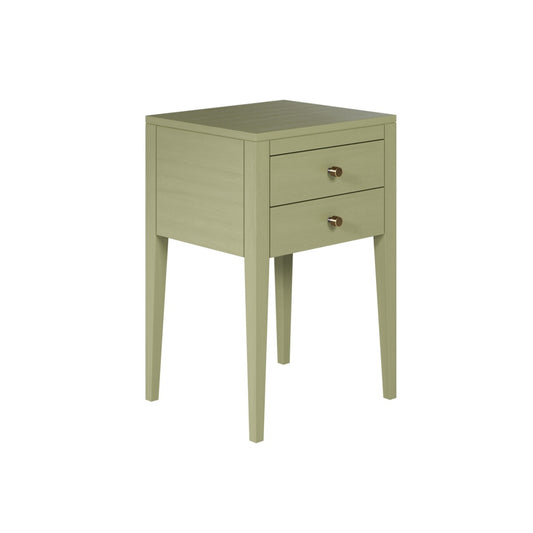 Pablo Bedside Lichen Two Drawers