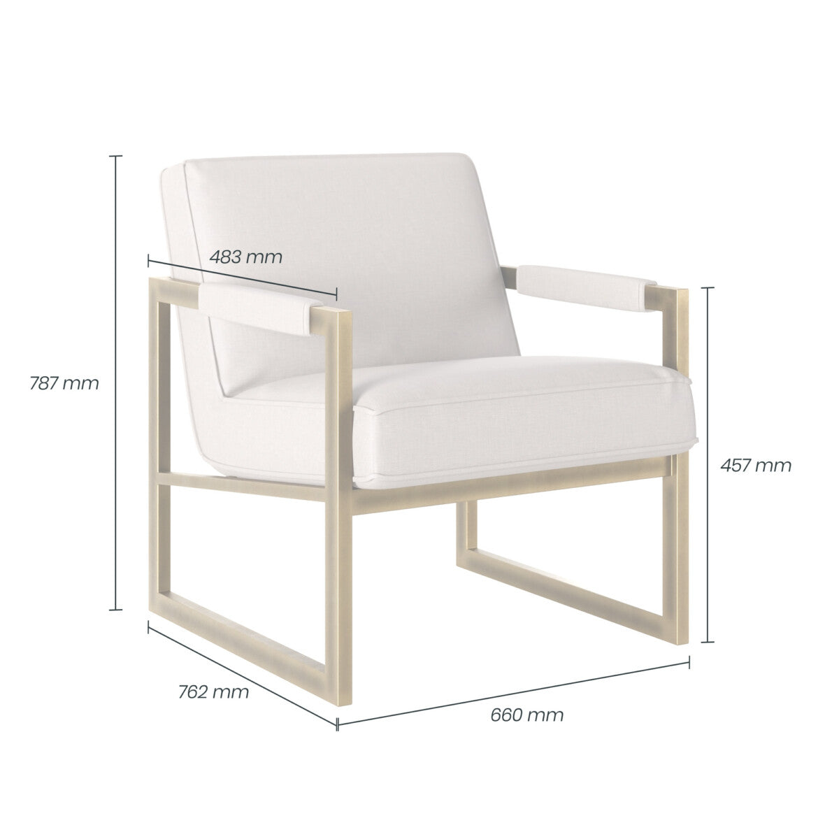 Elysse Club Chair Cream