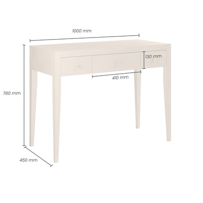 Nell Console White