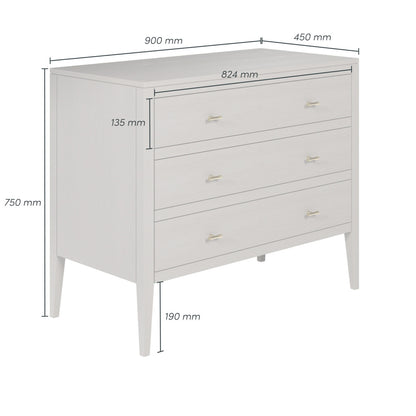 Pablo Chest of Drawers Grey