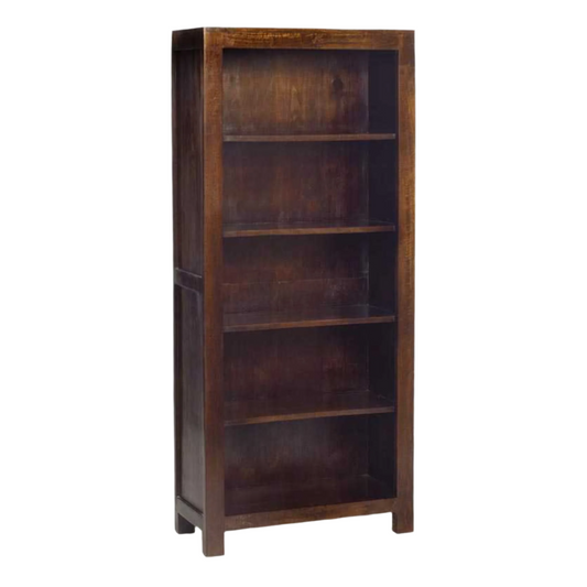 Dockland Dark Mango Large Open Bookcase