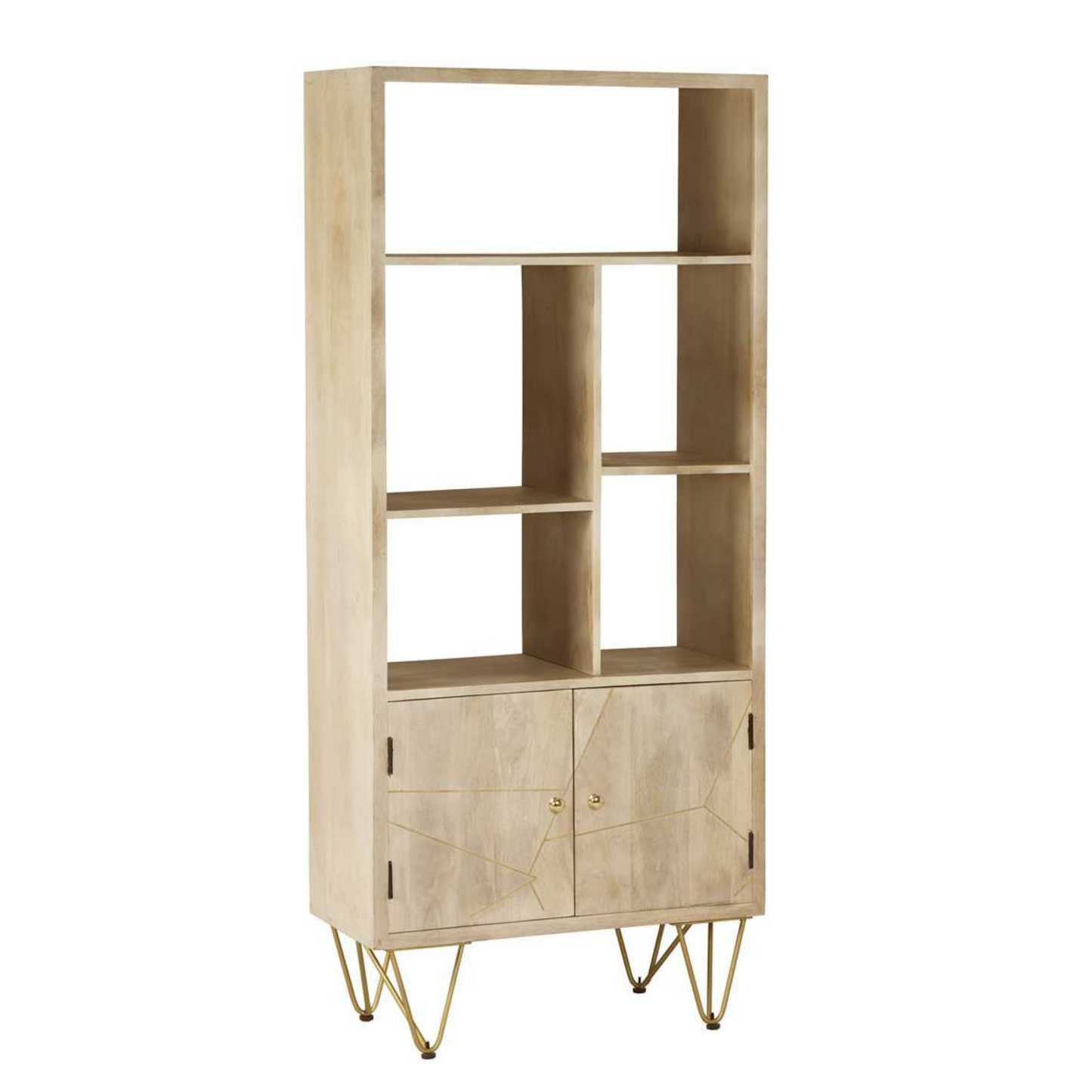 Rook Large Bookcase Two Door