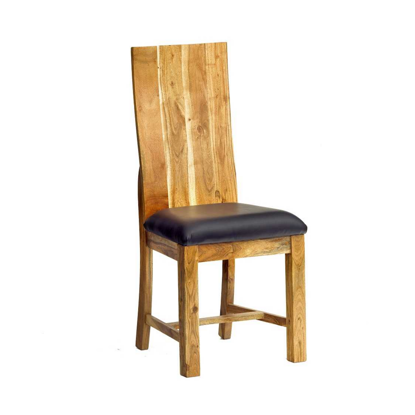 Acacia Solid Wood Dining Chair (Sold in Pairs)