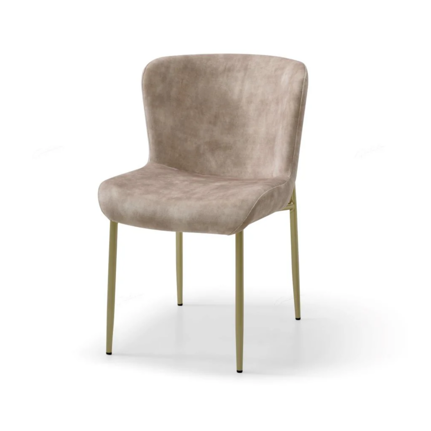 Pietra Dining Chair Champagne Fabric