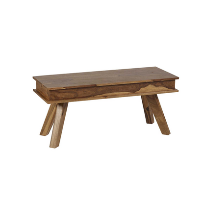 Rushden Sheesham Wood Small Dining Bench