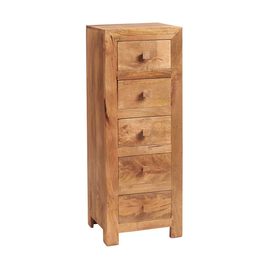 Dockland Light Mango 5 Drawer Chest