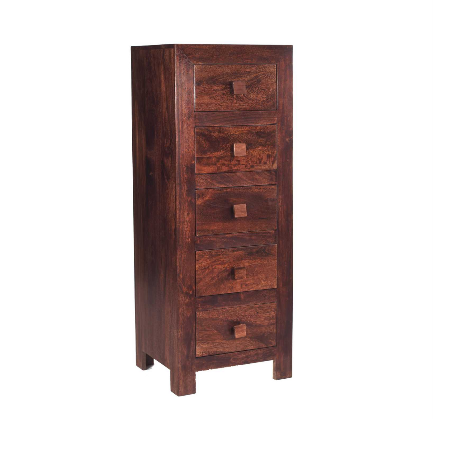 Dockland Dark Mango 5 Drawer Chest