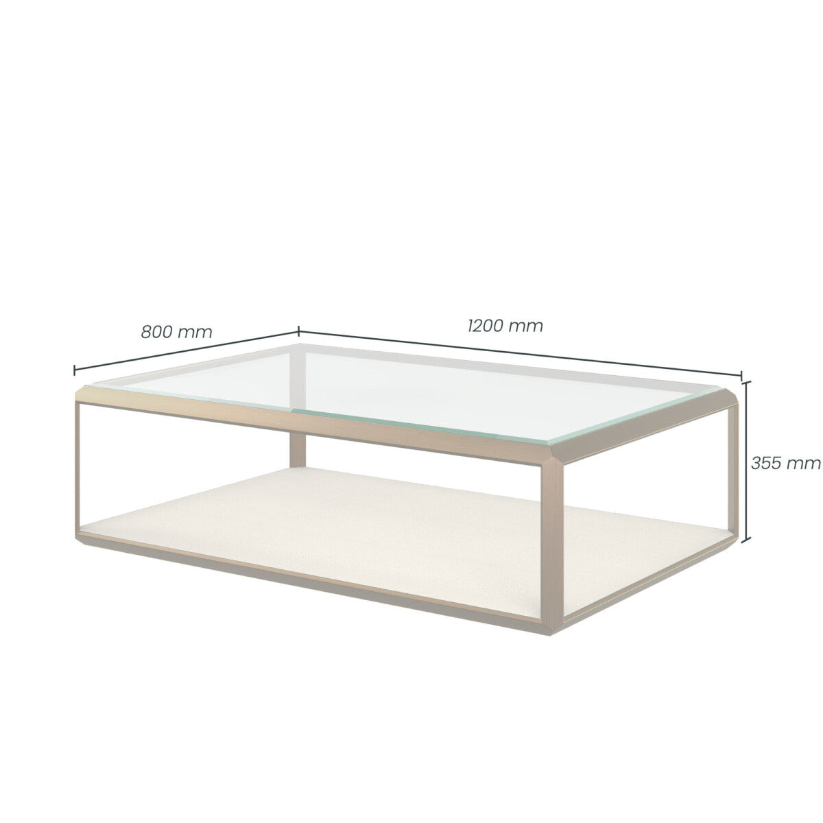 Orla Coffee Table Ivory