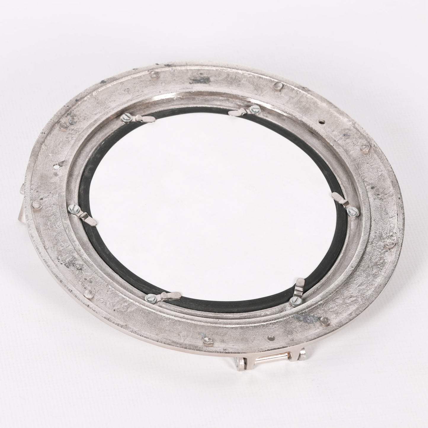 Medium Polished Port Hole Mirror