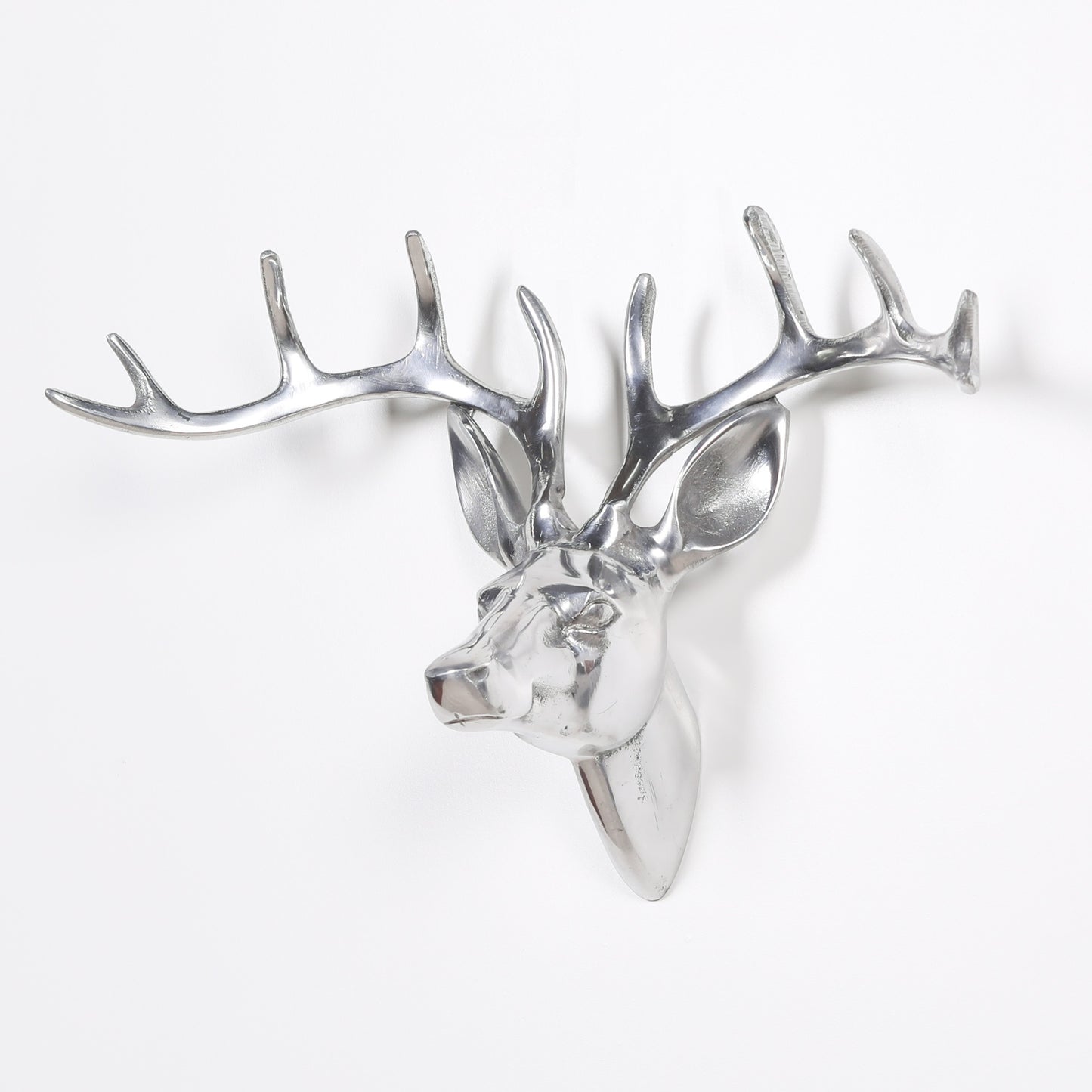 Aluminium Stag Head Wall Decoration