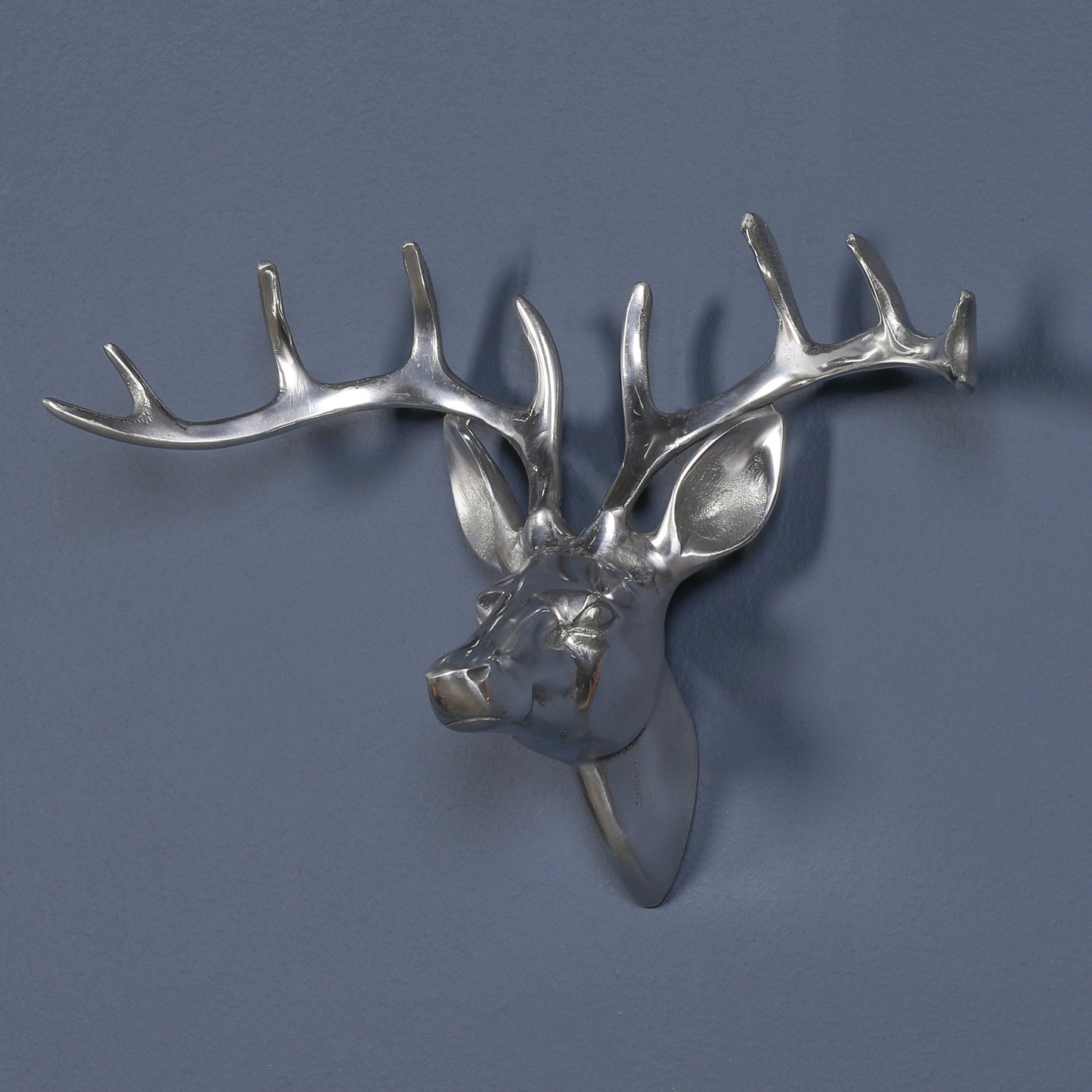 Aluminium Stag Head Wall Decoration