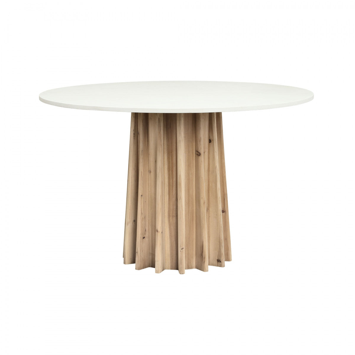 Figura Round Concrete Dining Table