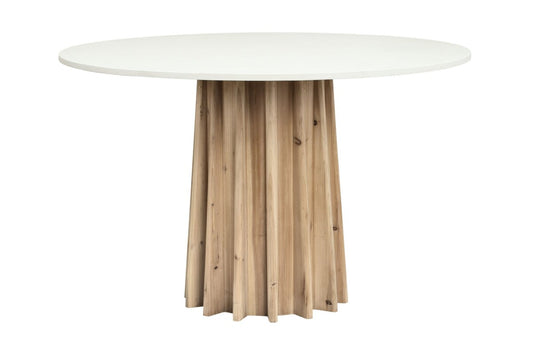 Figura Round Concrete Dining Table