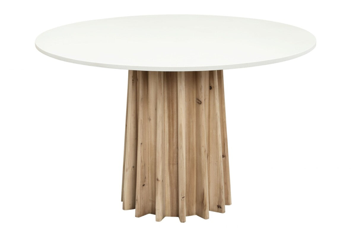 Figura Round Concrete Dining Table