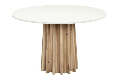 Figura Round Concrete Dining Table