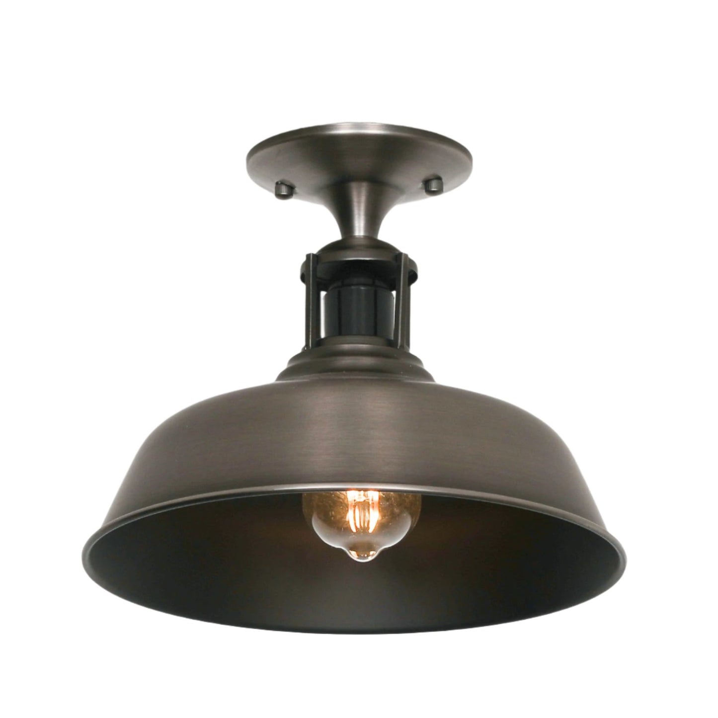 Brushed Silver Ceiling Light