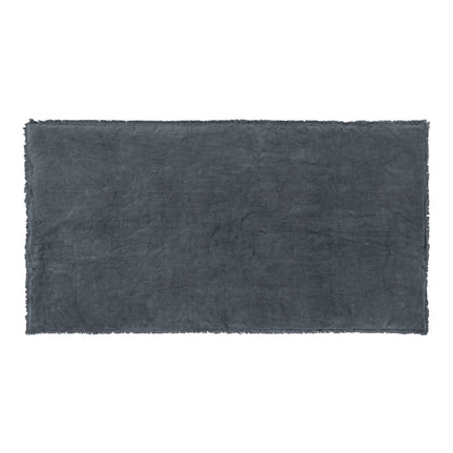 Jaye Cotton Velvet Filled Bedspread Slate