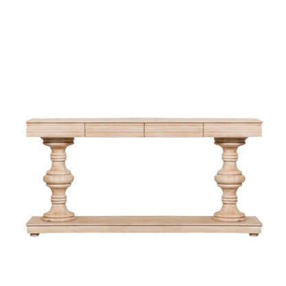 180cm Wooden Console Table with Drawers