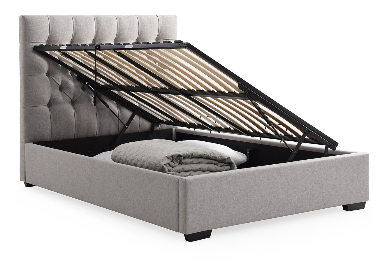 Super King Side Lift Elisa Super King Ottoman Bed