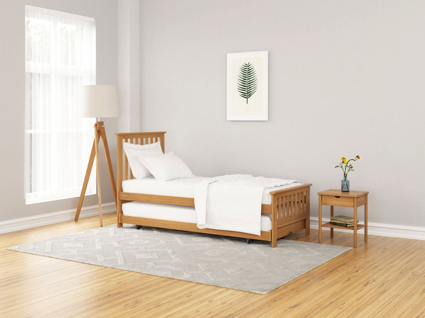 Eden Guest Bed Oak