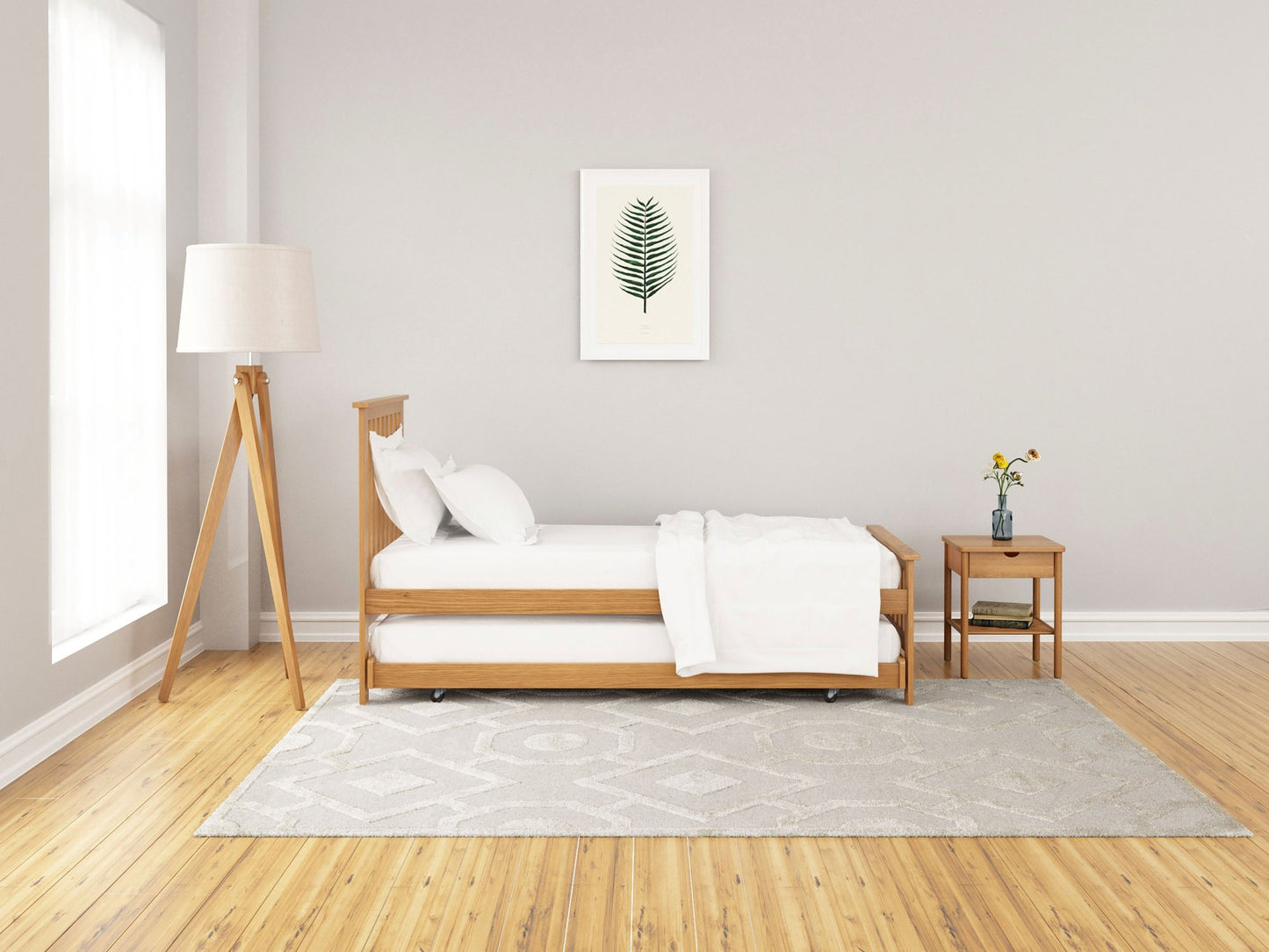 Eden Guest Bed Oak