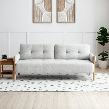 Demeter Natural Soft Boucle Quinn Sofa Bed