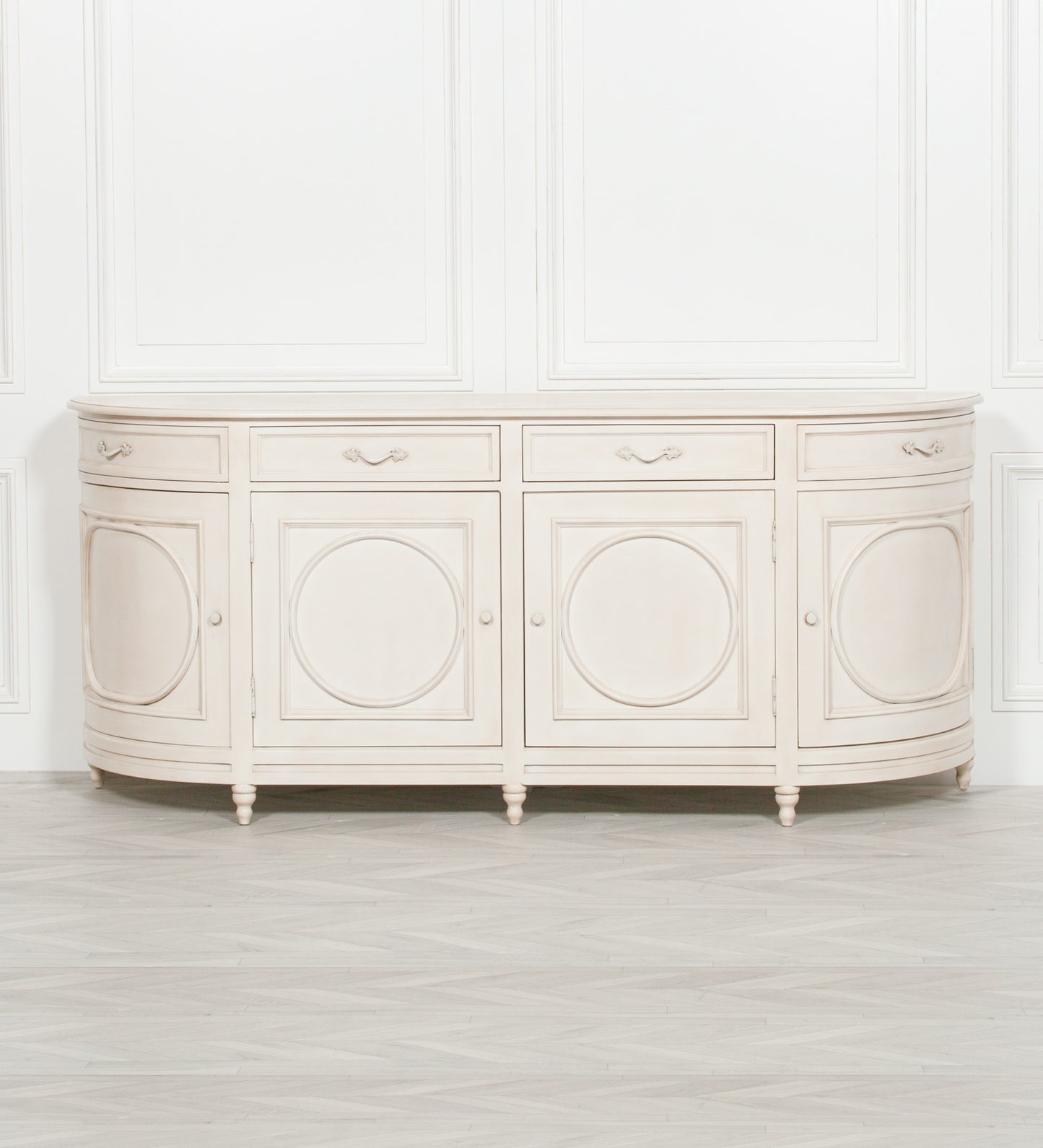 Aged Ivory Sideboard