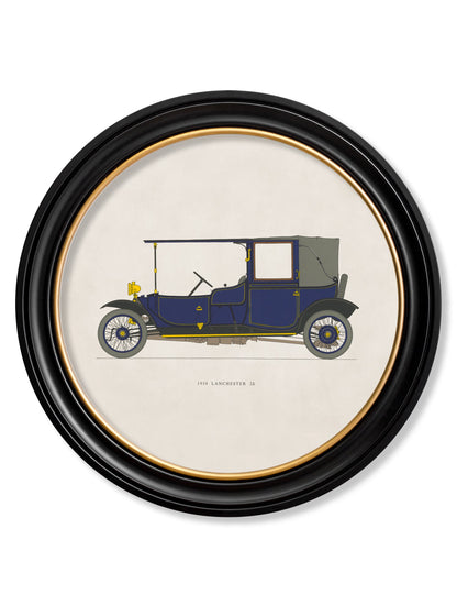 1910 LANCHESTER 28 in Round Frame