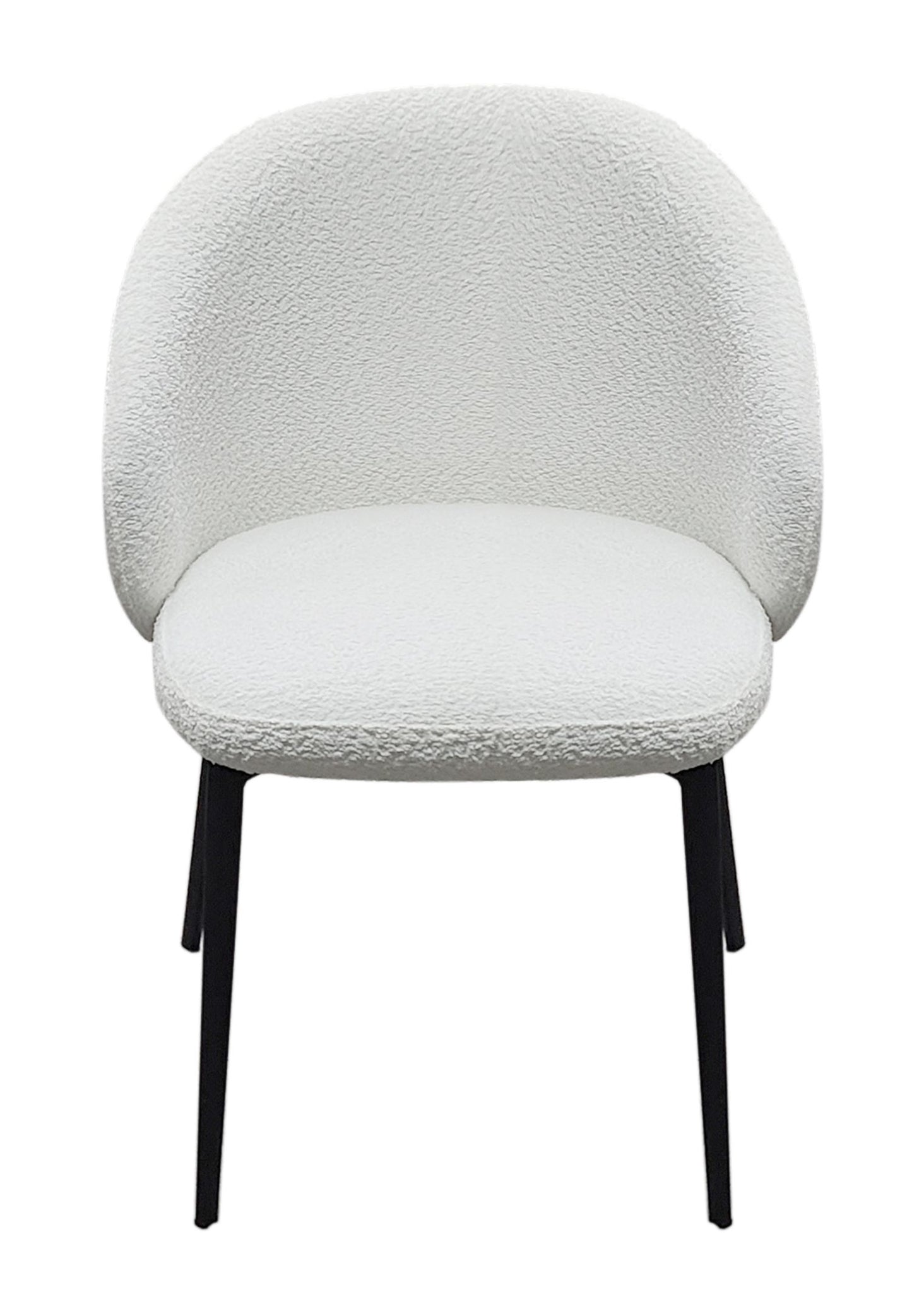 Lazio Boucle Chair Ivory White Boucle