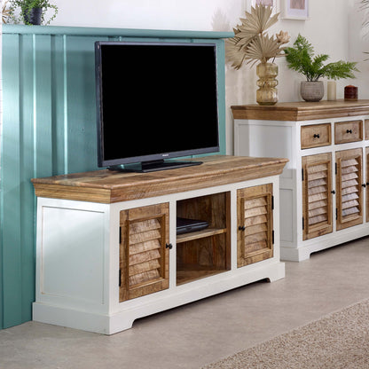 Alfie Tv Cabinet Upto 57" Solid Mango Wood