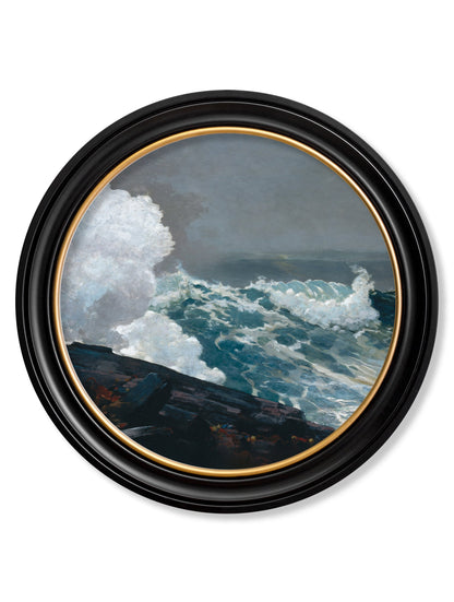 c.1895 Northeaster - Round Frame