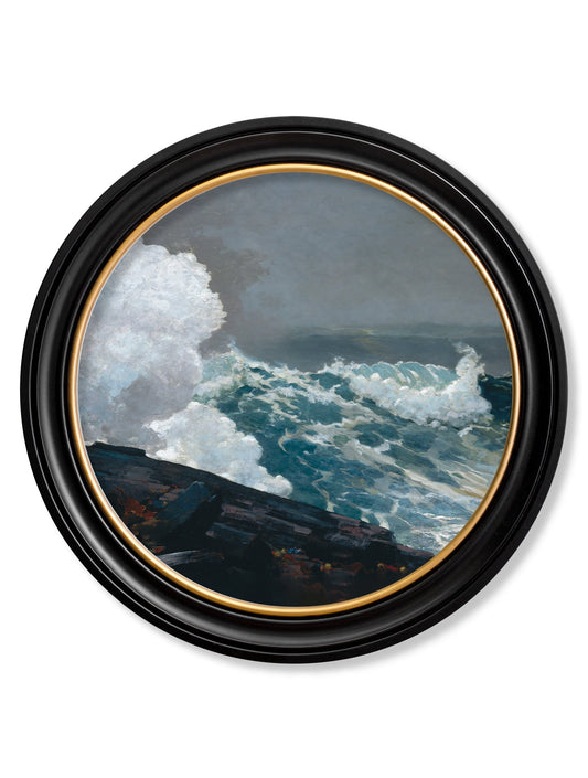 c.1895 Northeaster - Round Frame