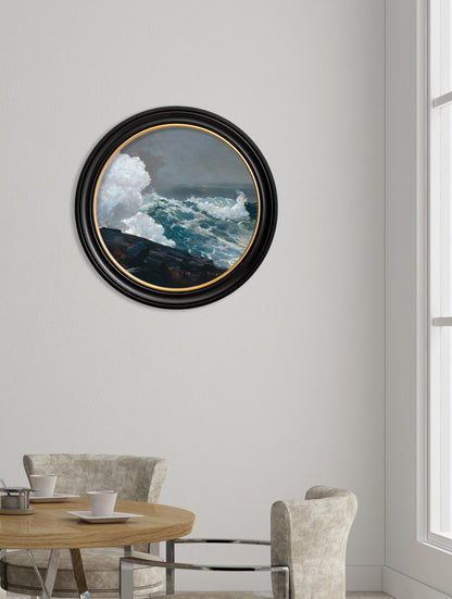 c.1895 Northeaster - Round Frame