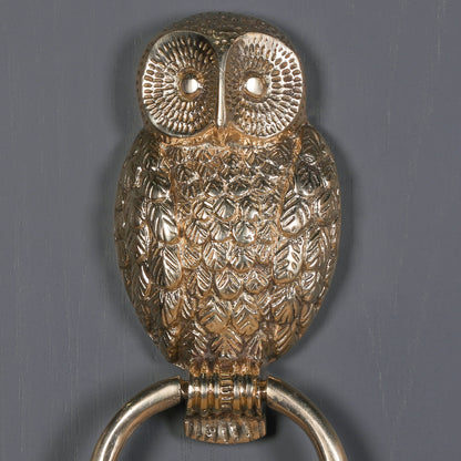 Brass Owl Door Knocker