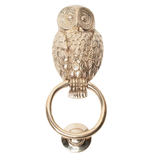 Brass Owl Door Knocker