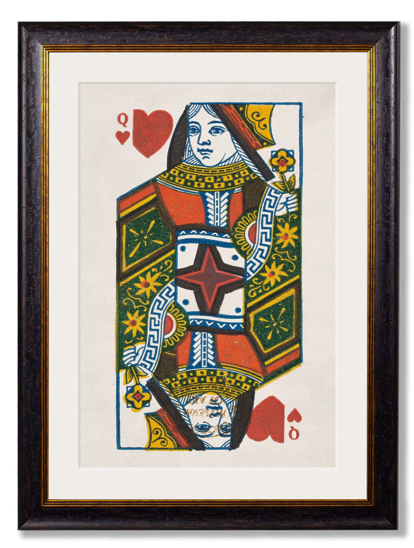 c1888 King & Queen of Hearts