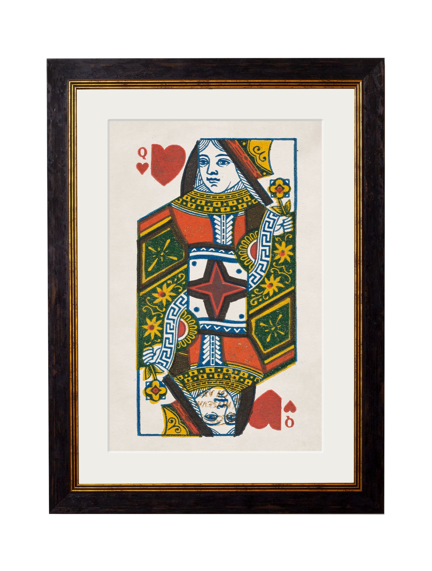 c1888 King & Queen of Hearts