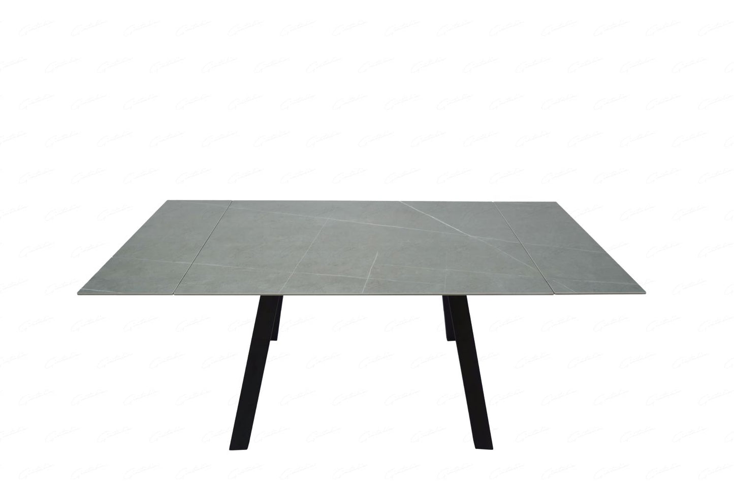 Rische Extending Table Amani Grey Sintered Stone