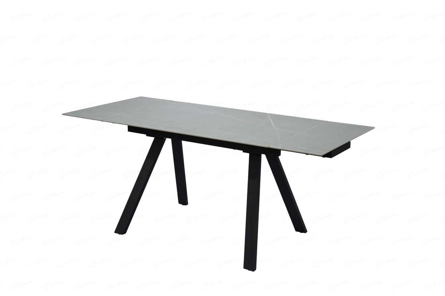 Rische Extending Table Amani Grey Sintered Stone