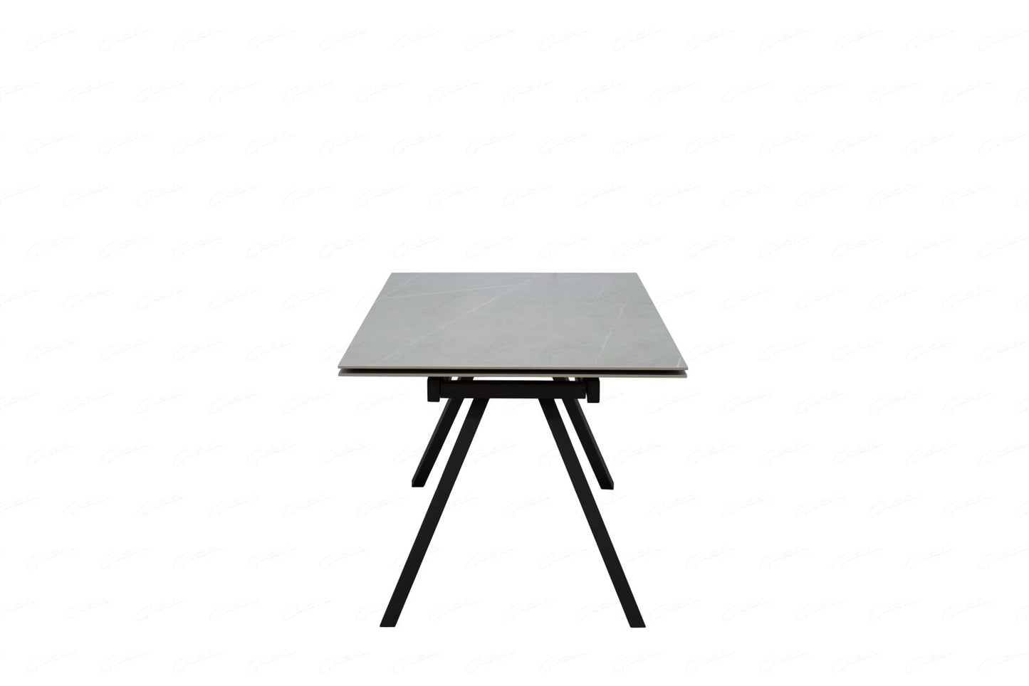 Rische Extending Table Amani Grey Sintered Stone