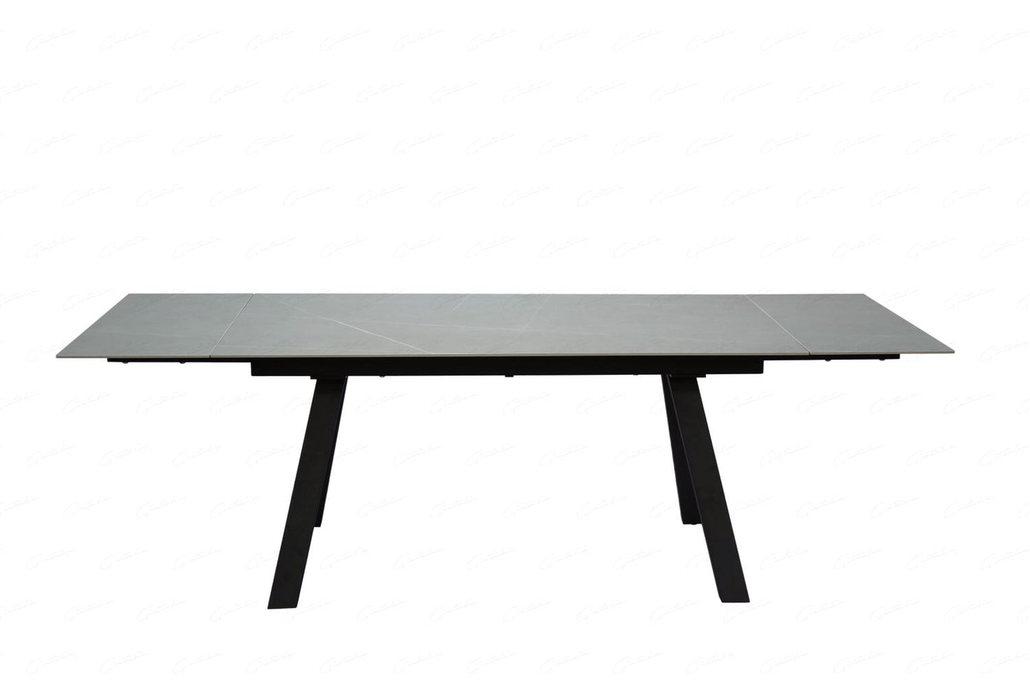 Rische Extending Table Amani Grey Sintered Stone