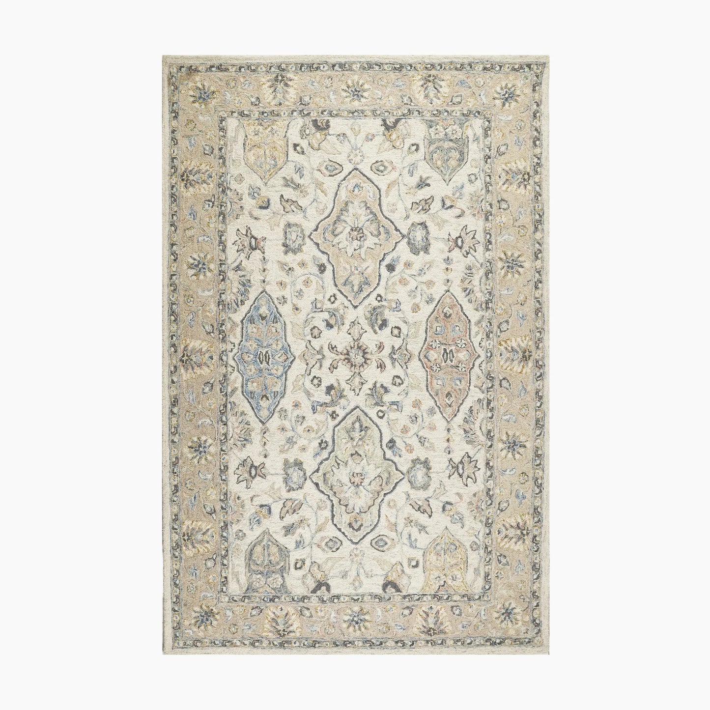 Rewa Hand Tufted Woollen Loop Carpet