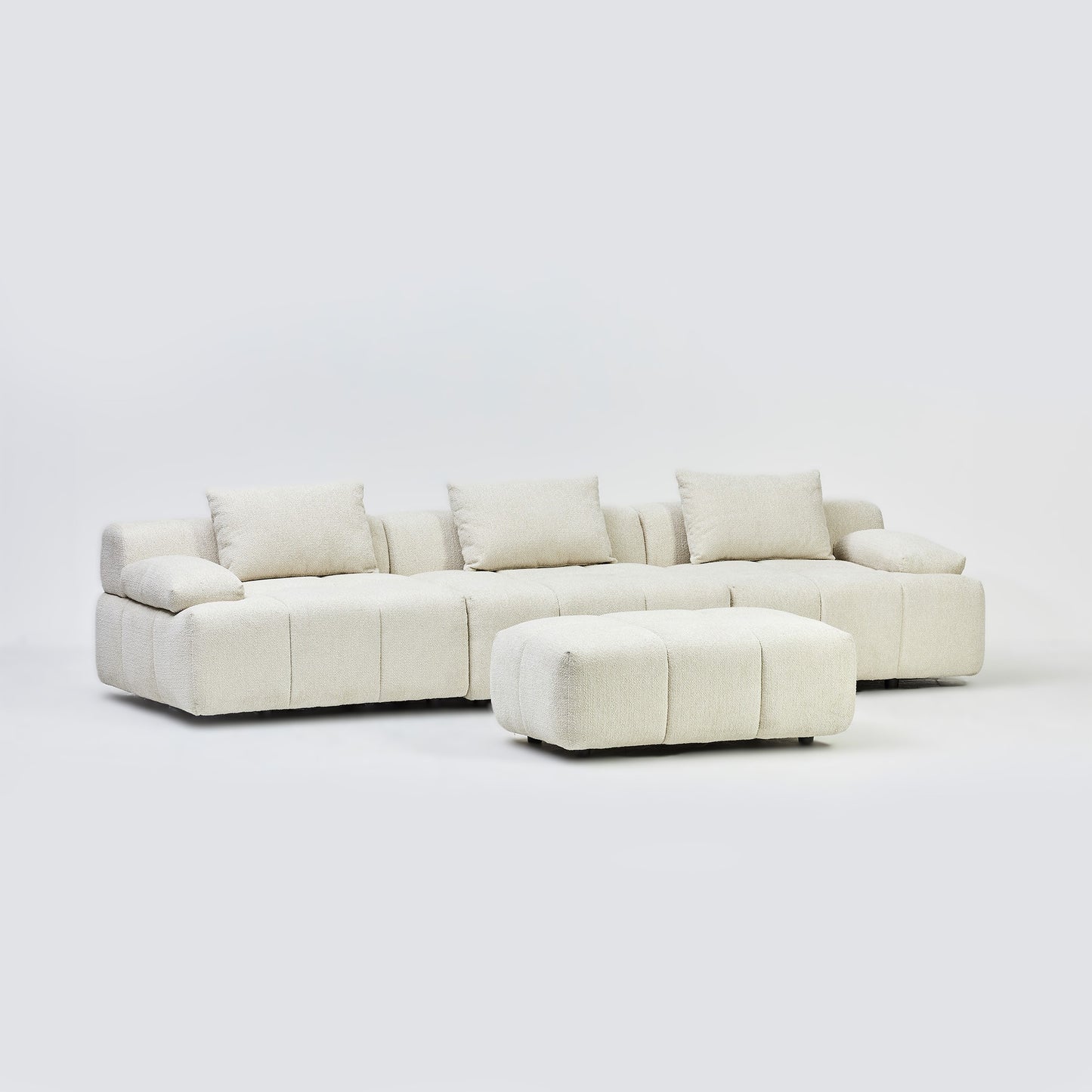 Savoy Corner Sofa in Mikah Vanilla